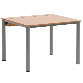 EDV-Tisch, 100x90 cm (B/T), 72 cm hoch, Holzkabelkanal mit Deckel, EDV-Tisch, 100x90 cm (B/T), 72 cm hoch, Holzkabelkanal mit Deckel,